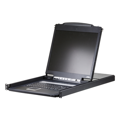Conmutador KVM | LCD de riel único | VGA PS/2 | USB de 8 puertos | CL1308N