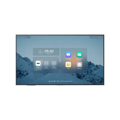 Pantalla Profesional Yealink de 65" MD-65 para Salas de Juntas, con Integración a MeetingBars y Control Inteligente | MD-65