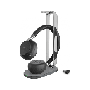 Diadema Inalambrica BH76 Plus With Charging Stand UC Black USB C/A de Yealink con ANC Híbrida y Estación de Carga Premium | BH76-PLUS-WITH-CHARGING-STAND-UC-BLACK-USB-C/A