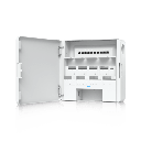 Enterprise Access Hub/Concentrador de Acceso Empresarial con Control de Entrada y Salida de hasta 8 Puertas y Soporte de Respaldo de Batería | EAH-8