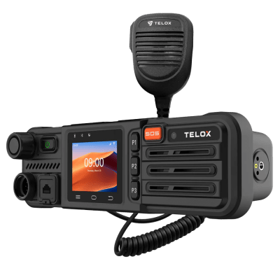 Terminal Vehicular PoC LTE Compacto, pantalla táctil de 2.0", compatible con TASSTA | M3