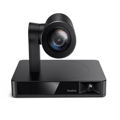 Cámara Yealink UVC86 4K Inteligente con Seguimiento Automático por Voz para Salas de Gran Tamaño | UVC-86-BLACK