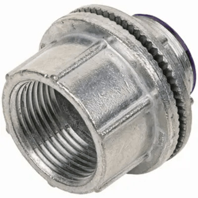 Conector Myers de Zinc de 1/2" /Para Intemperie. | HUB-WH1