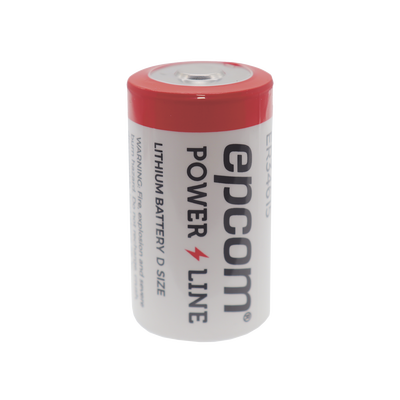 Batería de Litio ER34615 Tamaño D / 3.6V / 19Ah / Li-SOCl2 / No Recargable / Operación -60°C a +85°C / Electrolito Antiinflamable | ER-34615