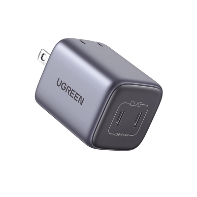 Cargador GaN II / 45W / 2 Puertos USB-C / Power Delivery 3.0 / Quick Charge 4.0 / 100-240V | 90572