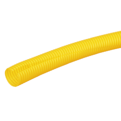 Tubo Corrugado Abierto Fiberrunner, para Protección de Cables, 1.50 in (38.1 mm) de Diámetro, 3.1 m de Largo, Color Amarillo | CLT150F-X4F