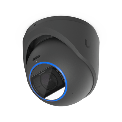 Cámara IP Turret / 4K 8MP / Zoom Óptico 2.36× / IR 40 m (131 ft) / PoE+ / IP66 IK04 / Audio Bidireccional | UVC-G6-PRO-TURRET-B