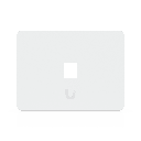 Placa Keystone Horizontal / 1 Puerto / Superficie Pintable / Policarbonato y Acero SGCC / 4.4 x 3.2 x 0.12 in / Paquete 4 Piezas | UACC-WP-KEYSTONE-H-1P