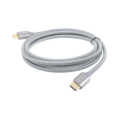 Cable HDMI de Alta Resolución en 8K / Versión 2.1 / 2 Metros de Longitud (6.56 Pies) / Recomendado para Audio eARC / Dolby Atmos | HDMI2.1-2M