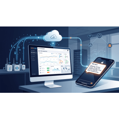 Paquete de 1000 Créditos SMS para Datacake / Alertas desde Rule Engine / IoT LoRaWAN / 160 Caracteres por Mensaje / Notificaciones por Umbrales | SMS1000DATACAKE