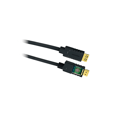 Cable HDMI Activo 4K a 60Hz | HDR, Triple Blindaje, K-Lock | CA-HM (10.70 mts / 35 ft) | CA-HM-35