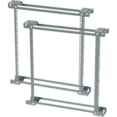 Ángulos de Rack ProTek / 12U / 19 pulgadas / Orificios Roscados (Tapped) / Acero / Zinc Plated / 533 mm (21 in) / EIA-310 | PTRA24T