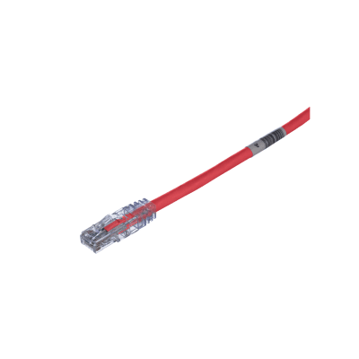 Cable de Parcheo TX6, UTP Cat6, 24 AWG, CM/LSZH, Color Rojo, 1 ft | UTPSP1RDY