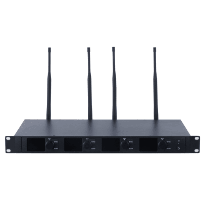 Receptor Micrófono Inalámbrico Digital UHF | Transmisión Digital U-Band pi/4-DQPSK | Distancia 80 mts | Encriptación de Audio | 2197 Ecualizaciones | 15625 Efectos de Reverberación | Pantalla LCD | EP-594U