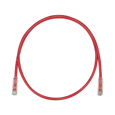Cable de Parcheo TX6, UTP Cat6, 24 AWG, CM, Color Rojo, 0.91 Metros (3 Pies) | UTPSP3RDY