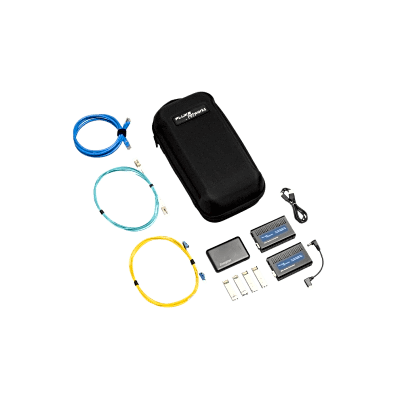 Probador de fibra para LinkIQ de 1 Gb/s y 10 Gb/s / Ping y Diagnóstico Switch / Bolsa de Transporte | FMC-10G