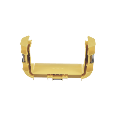 Union Recta "Cople", Para Canaleta FiberRunner™ 6X4, Color Amarillo | FRBC6X4LYL