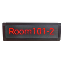 Pantalla LED de Pasillo para Hospital/Asilos, Doble Cara, Matriz 128×32, Indicadores RGB, Para Solución de Enfermería Fanvil | CMD-01