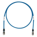 Patch Cord Cat6A, Blindado S/FTP, CM/LS0H, 10 Metros (32.81 Pies), Color Azul | STP6X10MBU