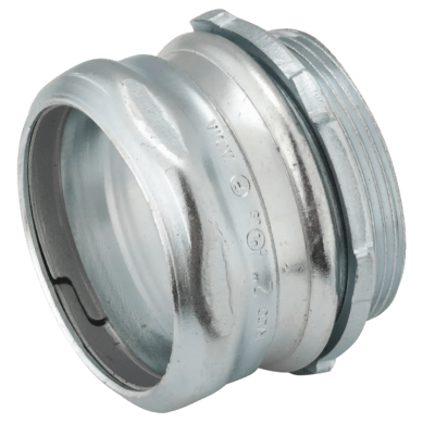 Conector  Compresión de Acero Galvanizado para Pared Delgada de 2 1/2" . | HUB-2940