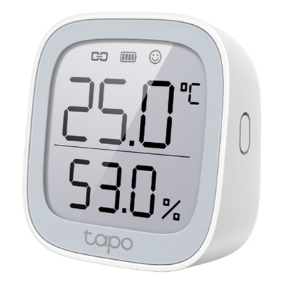Monitor Inteligente de Temperatura y Humedad / Pantalla E-Ink 2.7" / Sensor Suizo de Alta Precisión / Automatización Smart Home / 868-922 MHz | TAPO-T315