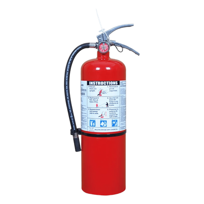 Extintor de Polvo Químico Seco Capacidad 10 libras/4.53 kilogramos | UL EX 26837 | PD10LB