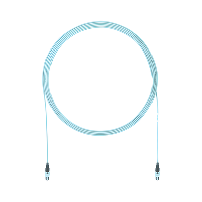 Cable de Interconexión de 12 Fibra Ópticas Multimodo OM4, Con Conector Pan-MPO Hembra - Hembra, Polaridad A, LSZH, de 13 Metros (42.65 Pies) | FRZTL77X001M013