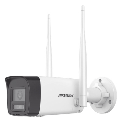 Bala IP 2 Megapixel / Lente 2.8 mm / Dual Light (30 mts IR + 30 mts Luz Blanca) / Wi-Fi  / ACUSENSE / Audio Bidireccional (Micrófono y Bocina) / IP66 / dWDR / Micro SD | DS-2CV1023G2-LIDWF(B)