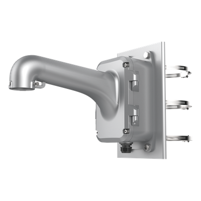 Montaje de Pared con Caja de Conexión y Montaje en Poste para Domos PTZ | DS-1604ZJ-BOX-POLE-P