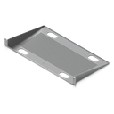 UACC Rack Shelf CLV – Charola 1 UR para montaje en rack, ideal para colocar equipos o accesorios que no cuentan con opción de montaje en rack | UACC-RACK-SHELF-CLV
