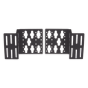 Kit de Soportes Para Instalación de PDUs Verticales, en Racks de 4 Postes de Panduit, Color Negro | CVPDUB