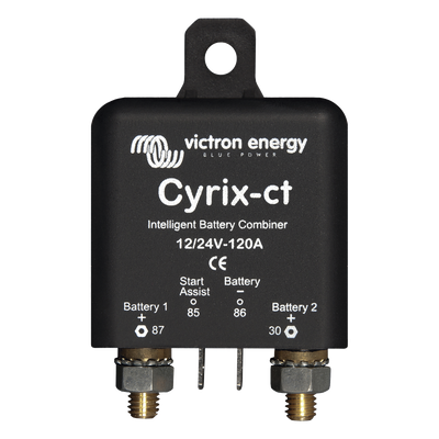 Cyrix-CT 12/24 V 120 A / Combinador Inteligente de Baterías en Vehículos y Embarcaciones | CYRIXCT120
