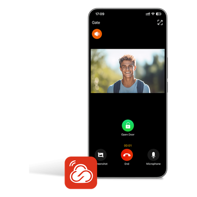 Licencia Permanente, Un Usuario Principal y 4 usuarios adicionales para App Fanvil Link , Monitoreo, Apertura Remota, Creación de Códigos QR | FANVIL-BCS