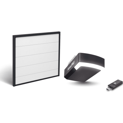 Kit Puerta de Garage 12x9 Pies (3.67 x 2.74 m) / Motor DC 1/2 HP / Insulada / Activación WiFi / Hasta 50 Controles / Lámina Calibre 26 | KIT-DOOR-129