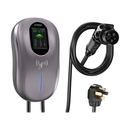 Estación de Carga para Vehículos Eléctricos / 40 A / 9.6 kW / Conector Tipo 1 (SAE J1772) / 110-240 V AC / Pantalla LCD 4.3 in (10.9 cm) / WiFi / APP / RFID / IP65 / Cable TPE 5 m (16.4 ft) | S02US40A