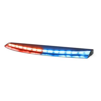 Visera Interior Trasera Dual Color Rojo/Azul Sin Bracket, 96 Led, Necesario CZMATSIBSYS | 40-30002-CM