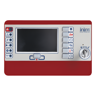 Teclado Remoto Repetidor | Control Centrales Previdia | Red HorNet+ RS485 | Visualización Personalizable | Certificación EN 54 | PREVIDIA-C-REPR