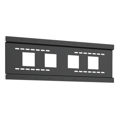 Montaje de Pared para Dockstation BodyCam / Acero SPCC / 4 Módulos de Expansión / 1132 x 370 mm | DS-MH1902