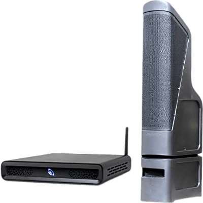 Kit TruAudio | Amplificador D2T 2 Canales 100W | Torre Line Array Exterior TT10 200W RMS | HDMI eARC + Bluetooth 5.3 | IP56 | D2T/TT10