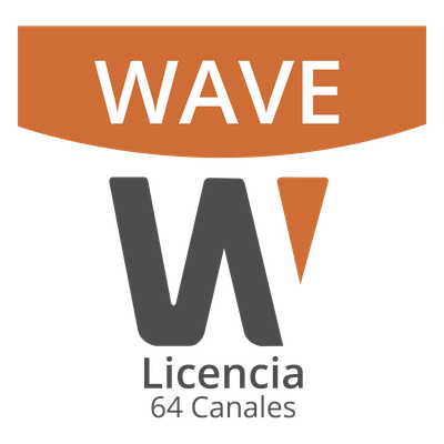 Licencia VMS / 64 Canales / Visualización en Vivo / Licencia Vitalicia / Sin Anualidades | WAVE-EMB-64