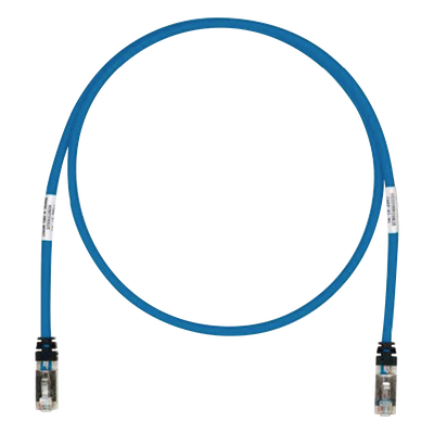 Patch Cord / Cat6A S/FTP / Blindado 26 AWG / CM/LSZH / 15.24 m (50 ft) / Azul | STP6X50BU