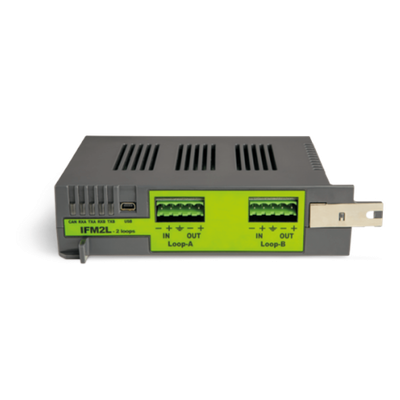 Módulo Expansión de Lazos / 2 Lazos Independientes / 240 Dispositivos por Lazo / Tecnología Open Loop Multi-Protocolo / Hot Swap / Escalable a 16 Lazos | IFM-2L