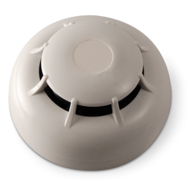 Detector de Humo Óptico Convencional / Sensibilidad Programable 0.08-0.15 dB/m / Tecnología Versa++ / Muestreo Cada 4 Segundos / Compensación Automática por Suciedad / Serie IRIS | ID100