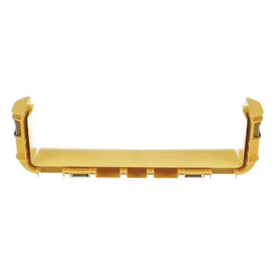 Acoplador Recto para Canaleta / 12 x 4 pulgadas (305 x 102 mm) / Sin Herramientas / ABS / Color Amarillo / 111.8 mm de Altura | FRBC12X4LYL
