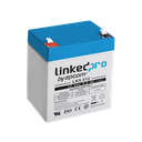 Batería 12 V / 5.5 Ah / UL / Vida útil promedio 5 años / Tecnología AGM / Para uso en equipo electrónico, Alarmas de Intrusión / Incendio/ Control de acceso / Video Vigilancia / Terminales F1 ( Incluye adaptador F | LK5.512