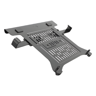 Soporte Ergonómico para Laptop / Compatible 13"-17" / Ajuste de Grosor 5-21 mm (0.2"-0.82") / Mecanismo Deslizante / Kit de Montaje Completo | FP2NB