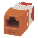 Conector Jack RJ45 / Categoría 5e / 8P8C / Terminación TG / Sin Herramienta de Impacto / -10°C a 65°C / 3.28 pies de Alcance de Frecuencia | CJ5E88TGOR