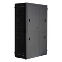 Gabinete para Centro de Datos / 48 UR / 800 mm Ancho x 1070 mm Profundidad / Puertas Perforadas 80% / Carga Estática 1588 kg / Acero Epoxi Negro | XGL84812B