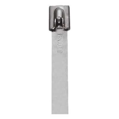 Cincho de Acero Inoxidable 304 / 201 mm (7.9 in) x 6.6 mm / Tensión 556 N / Interior y Exterior / UL 62275 / Paquete 100 pz | IMLT51S-C