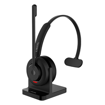 Auriculares Bluetooth / Multipunto 2 Dispositivos / Cancelación de Ruido AI ENC / Busylight / 22 Horas Llamadas / Bluetooth 5.4 | DH301B